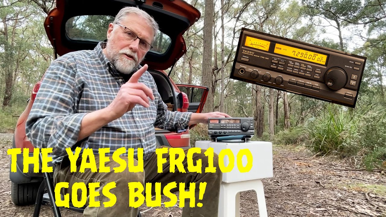 The Yaesu FRG100 Goes Bush - DXing at its Best!