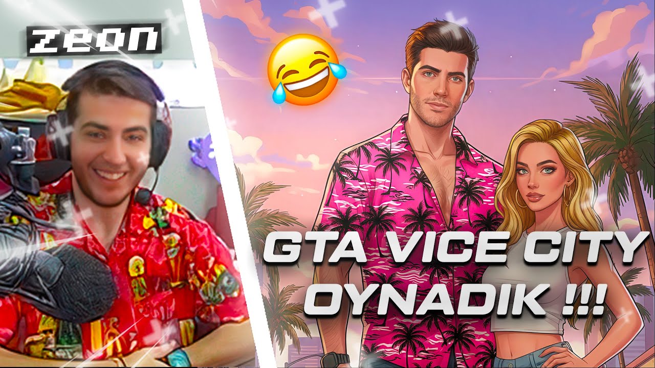 @NecatiAkcay TÜRKÇE SESLENDİRMELİ GTA VICE CITY OYNADIK! | Efsane Gta: Vice City