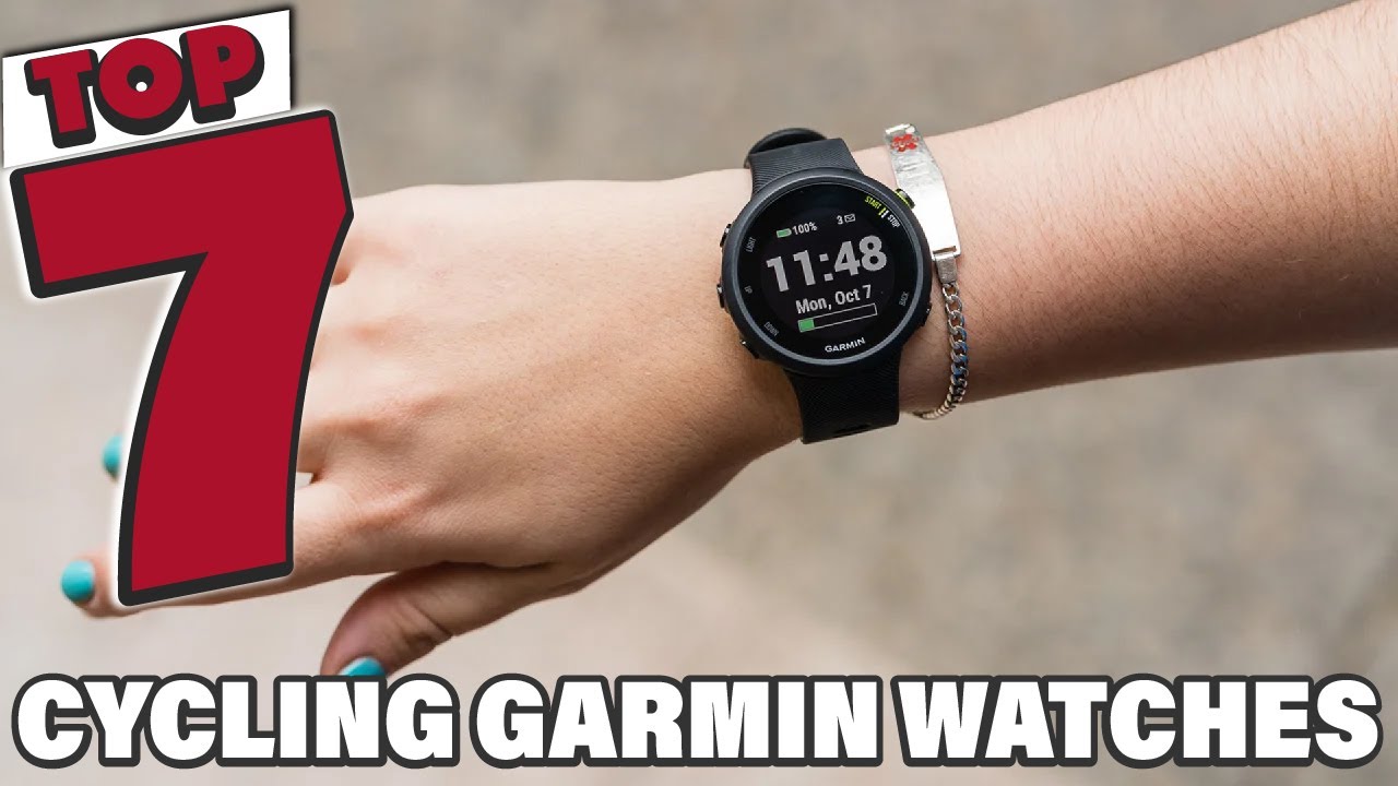 Master Your Pedals: 7 Garmin Watches Cyclists Can't Miss