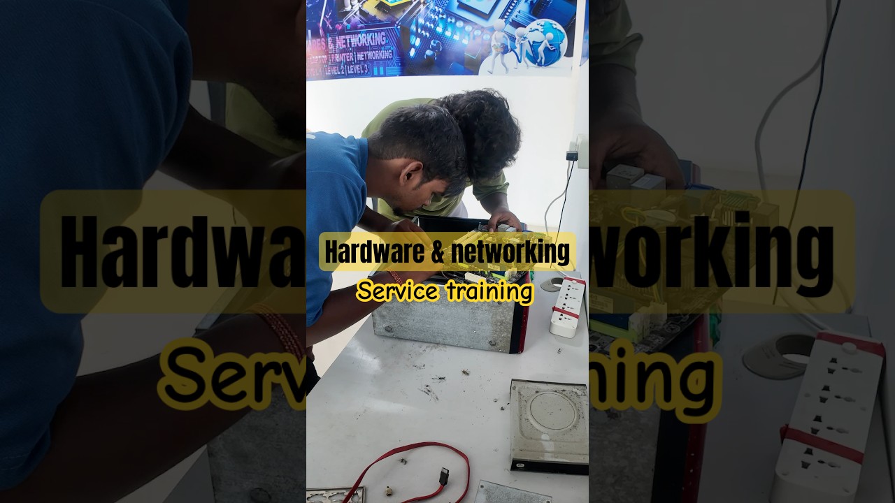 Security hardware & Networking service training at chennai poonamallee #service #training #trending