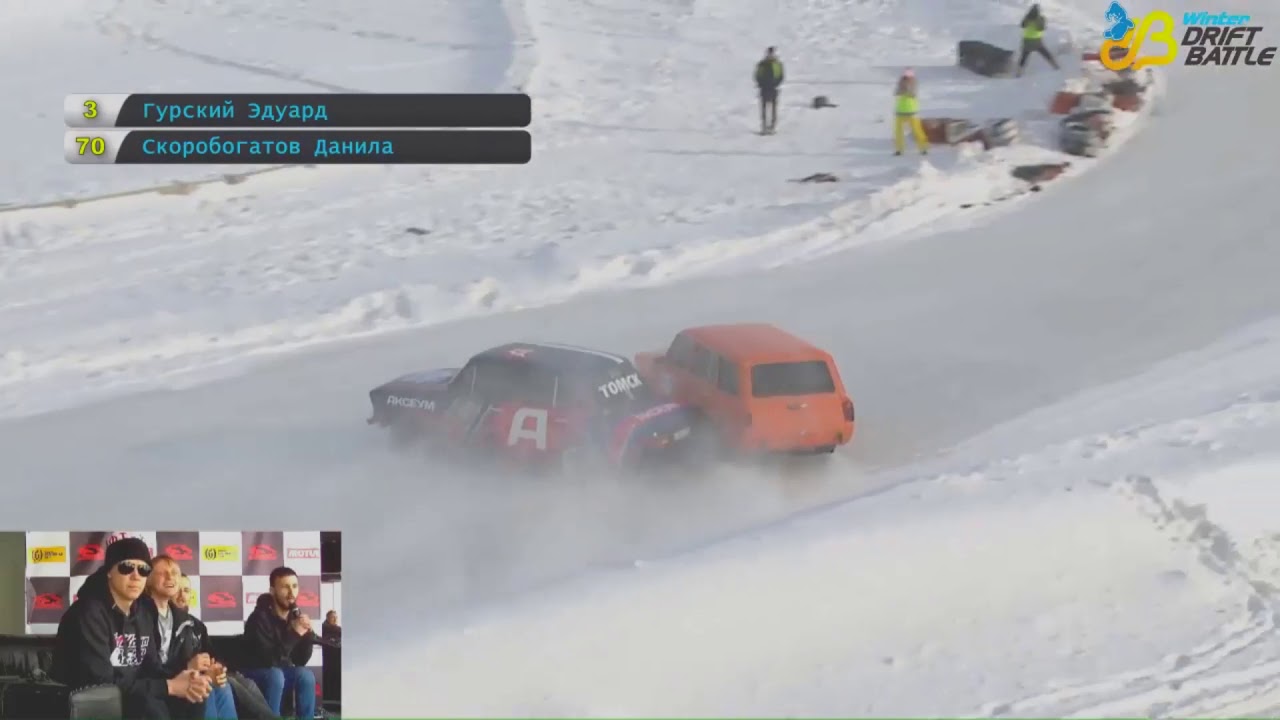 Величайший беквард на Winter Drift Battle 6этап