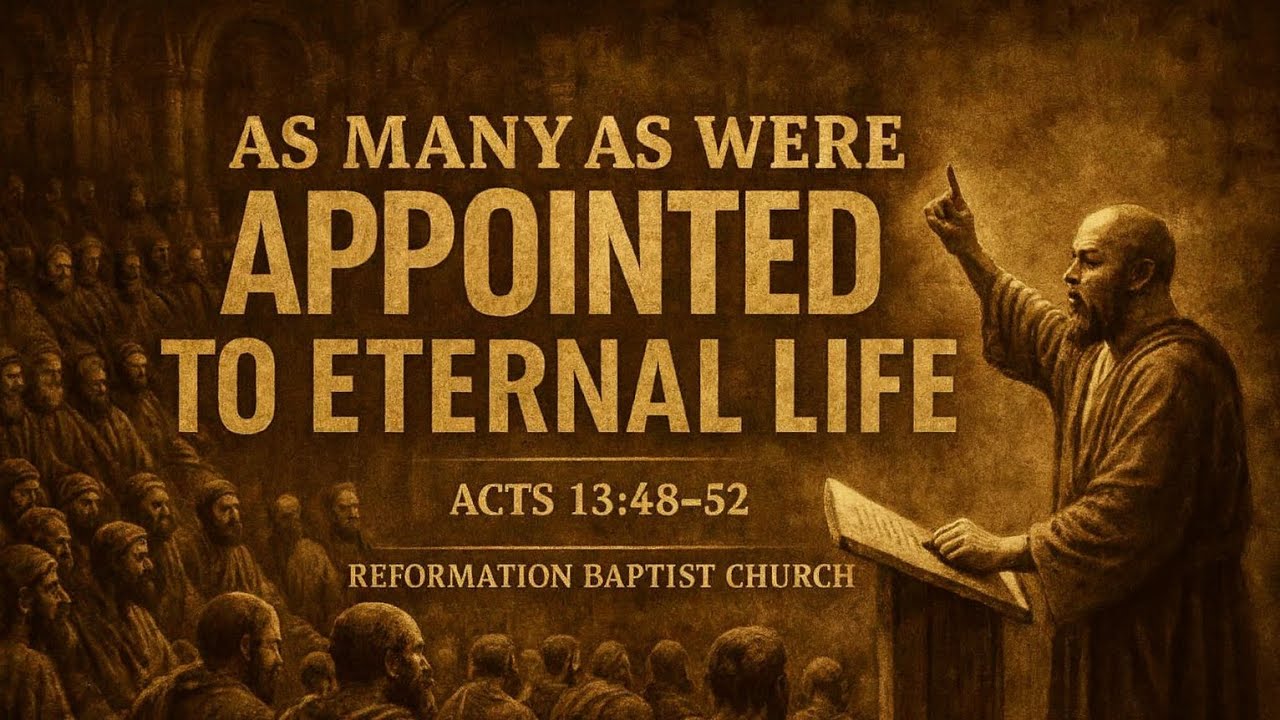 As Many As Were Appointed To Eternal Life (Acts 13:48-52)