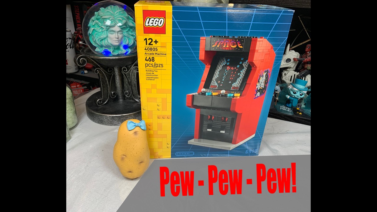 Let's Build LEGO Arcade Machine (Kit 40805)