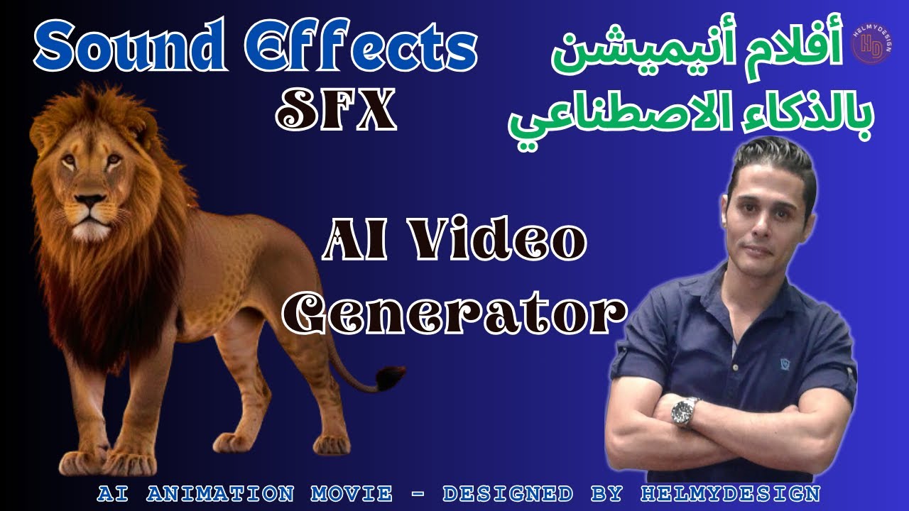 فيلم أنيميشن بالذكاء الاصطناعي | إحتراف المؤثرات الصوتية SFX | مولد الفيديو بالذكاء الاصطناعي🔥 KLING