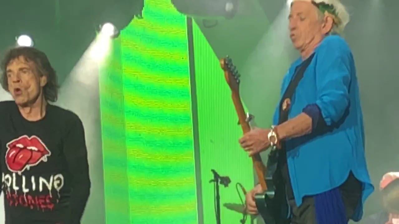 The Rolling Stones, Jumpin’ Jack Flash. Murrayfield, Edinburgh 09-06-2018
