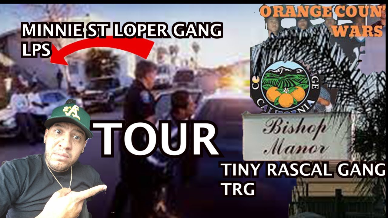 Santa Ana drive through MINNIE st loper GANG and TRG NEIGHBORHOOD