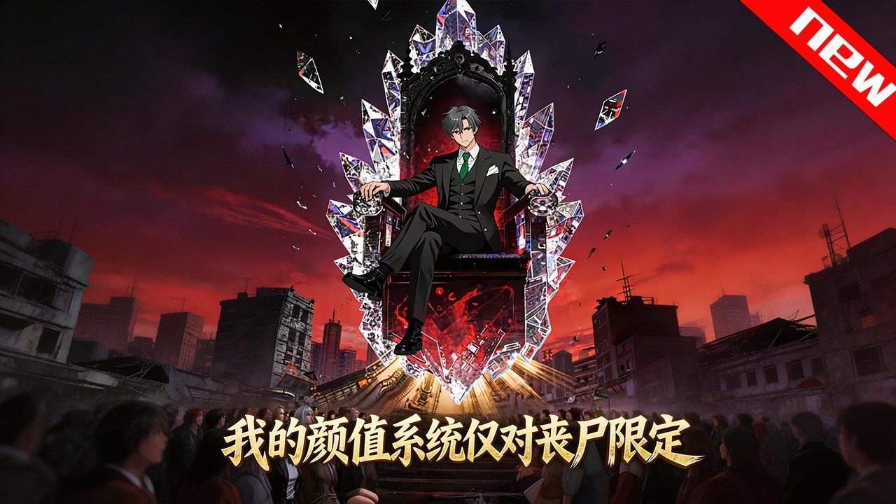 💕💕《我的颜值系统仅对丧尸限定》末世废柴觉醒神级颜值，丧尸竟俯首称臣任他横行！#追光动漫社 #穿越 #動漫