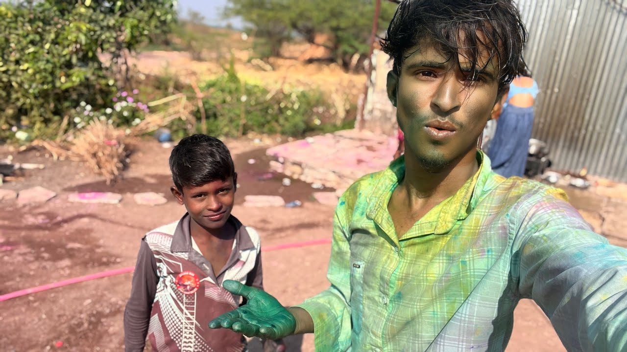 Holi me ande 🥚phode diye yaar 😊🎨🥚🍳