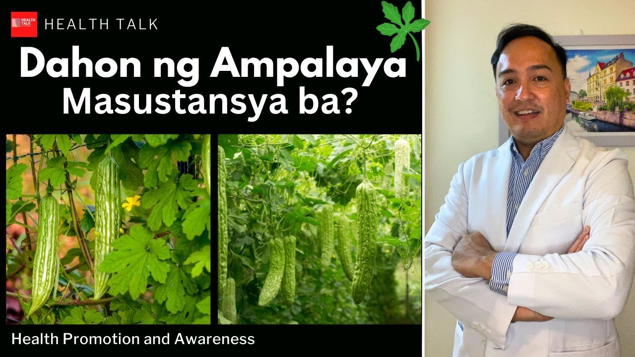 Dahon ng ampalaya (Bittergourd leaves): Masustansya ba?