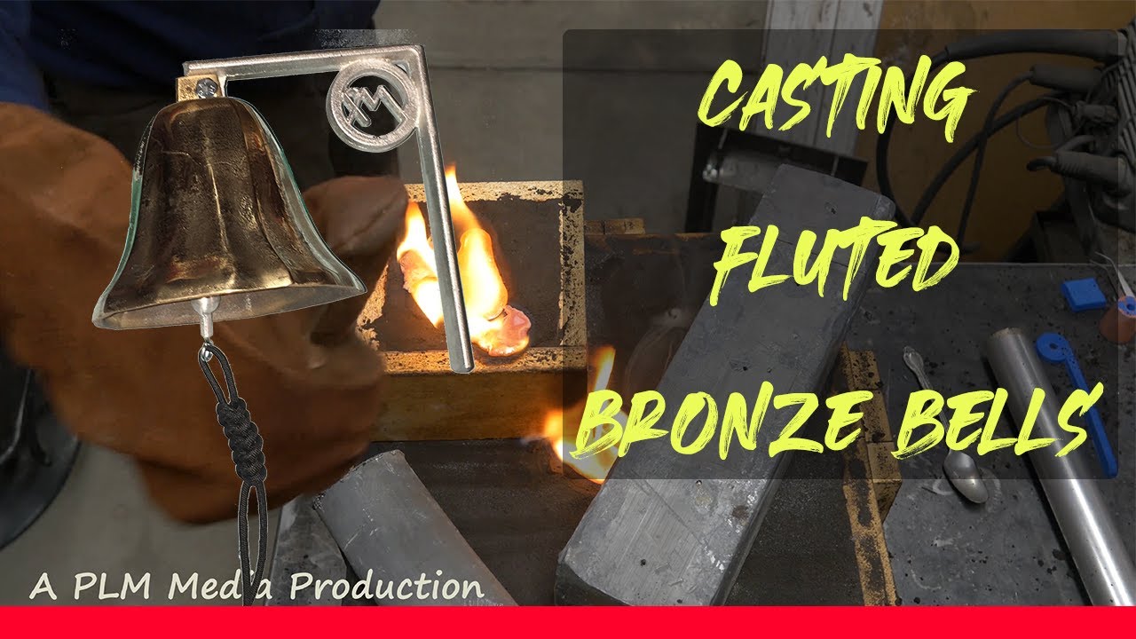 Casting fluted bronze bells