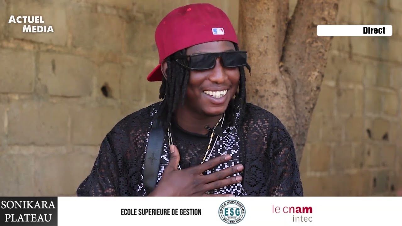 King WIZY dans l'émission Sonikara Plateau