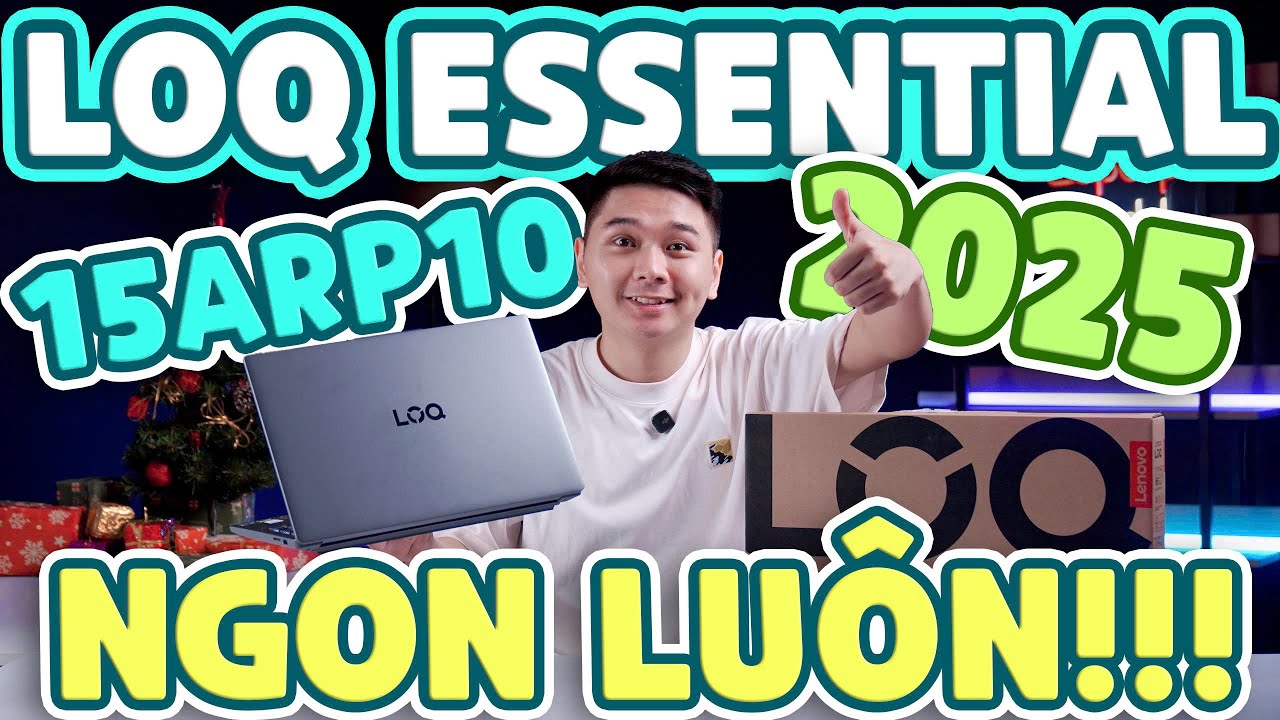 Unboxing LOQ Essential 15ARP10E (NEW) - Nâng cấp quá xứng đáng! | LaptopWorld