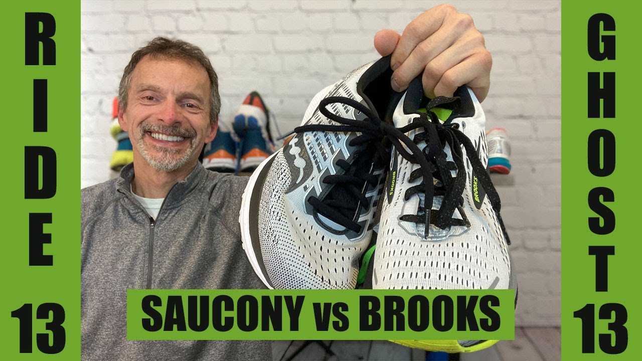 Brooks Ghost 13 vs Saucony Ride 13 | Running Shoe Review & Comparison