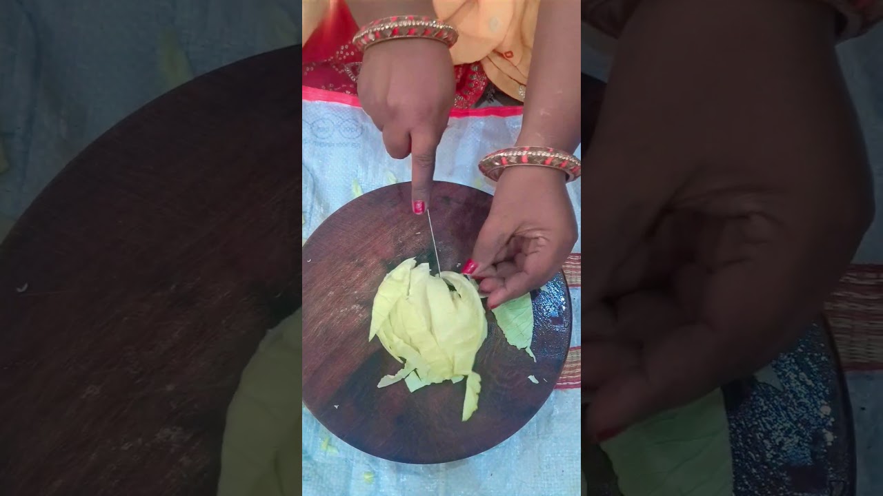 cabbage cutting ideas #short video #like and subscribe