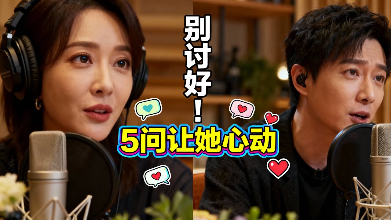 不会和女生聊天？掌握这5个关键问题，让她主动向你敞开心扉