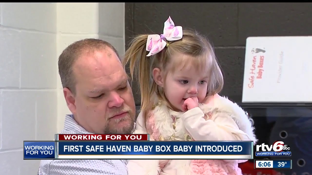 First Safe Haven baby box baby introduced