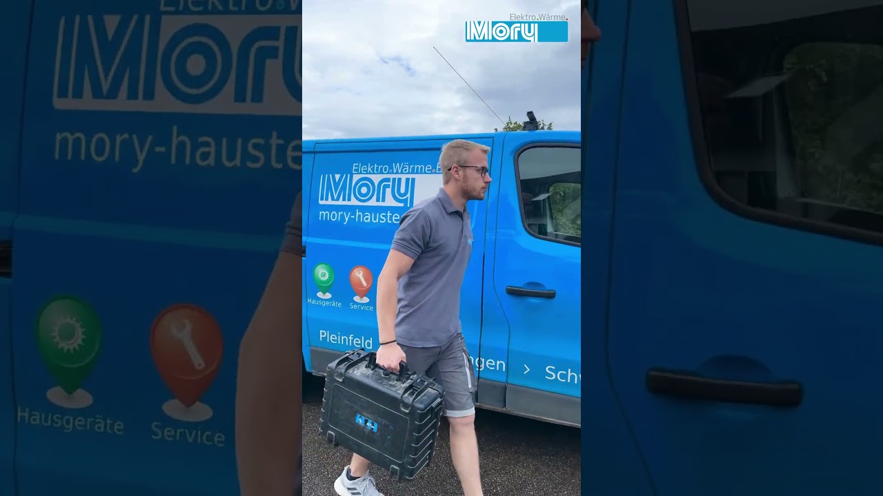 Unser Anlagenmechaniker David im Kundendienst - Bewirb dich jetzt! #moryhaustechnik #traumjob