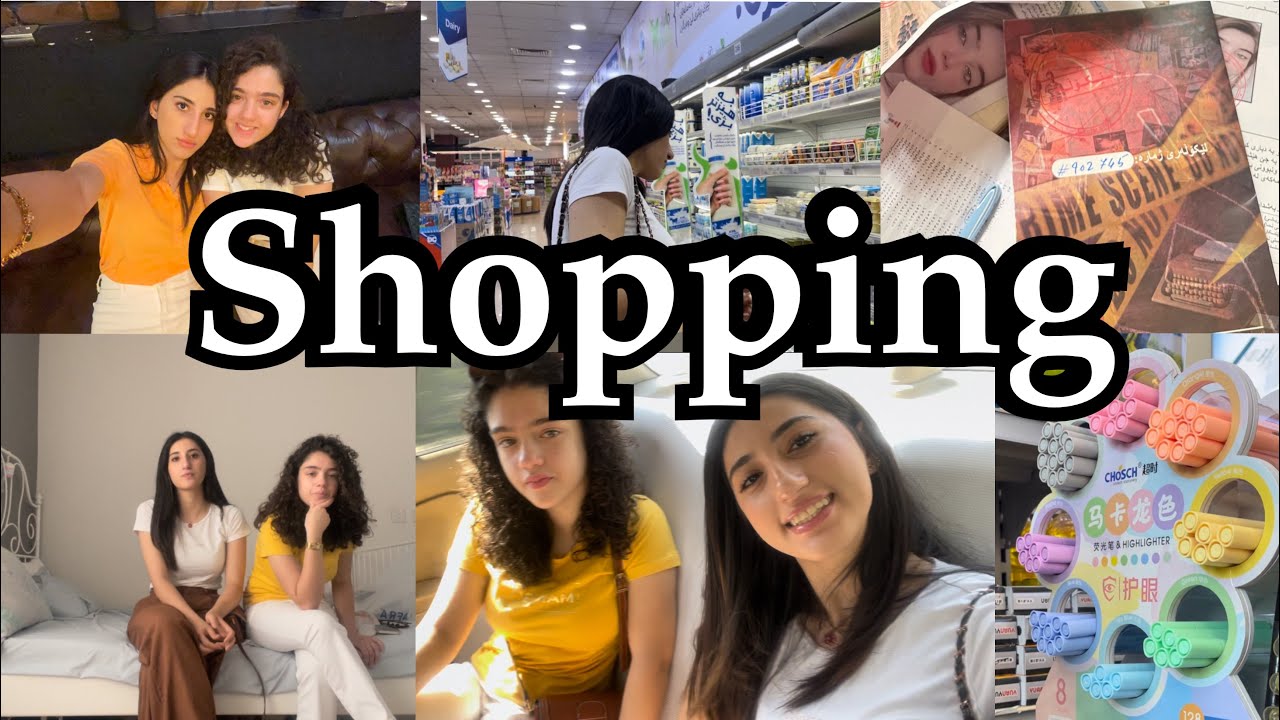 School shopping 🛍️/// play a game 🕵🏻🔍