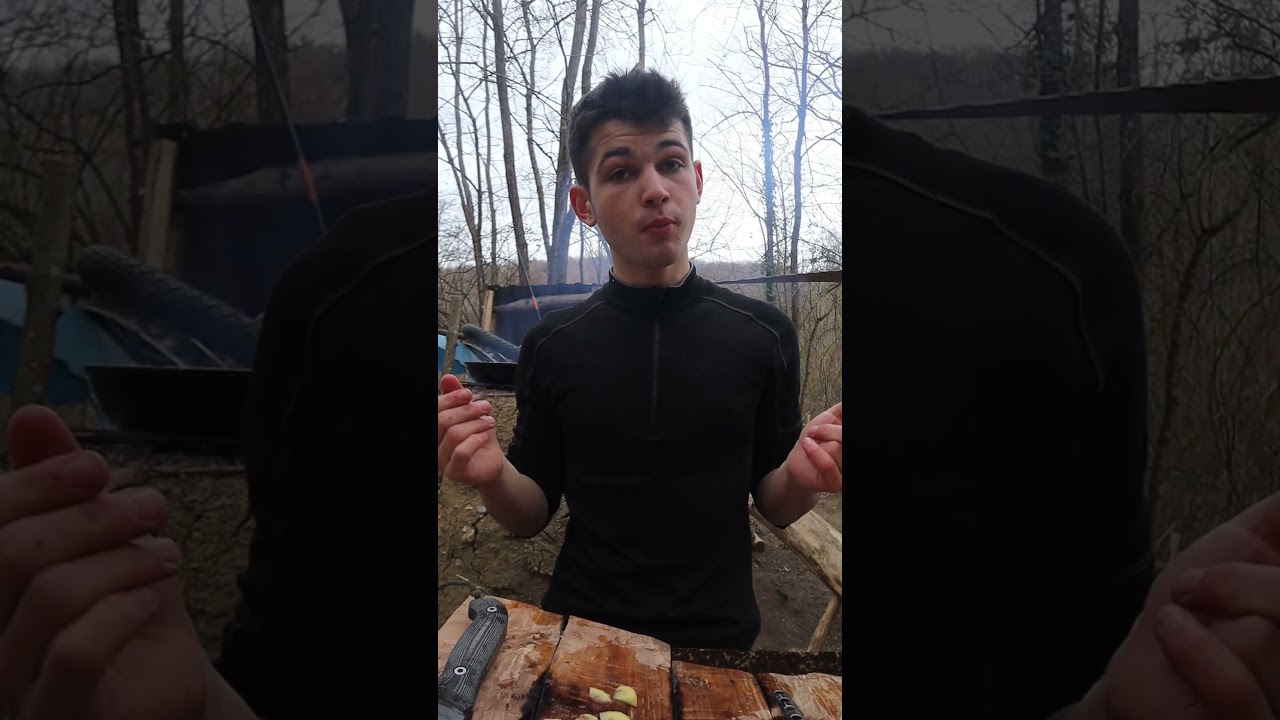 Vachement meilleur que le pain !! #shorts  #outdoor #primitif #nature #survie #bushcraft #cuisine