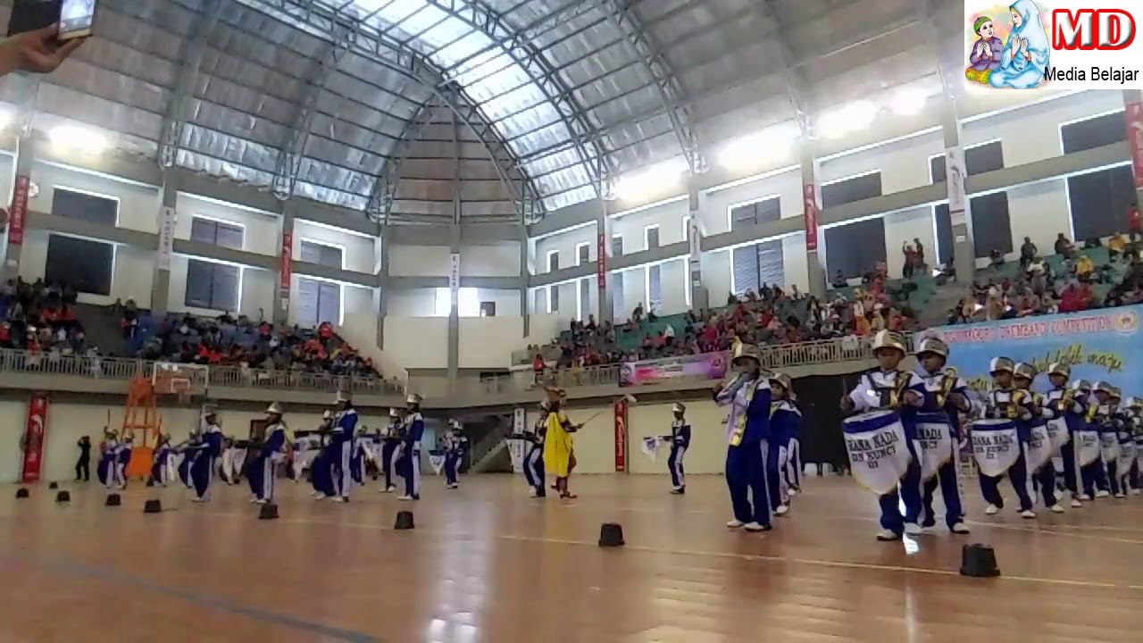 DRUMBAND Gambang Suling, Padang Bulan & Tanah Air - SDN Kunci 3 Dander