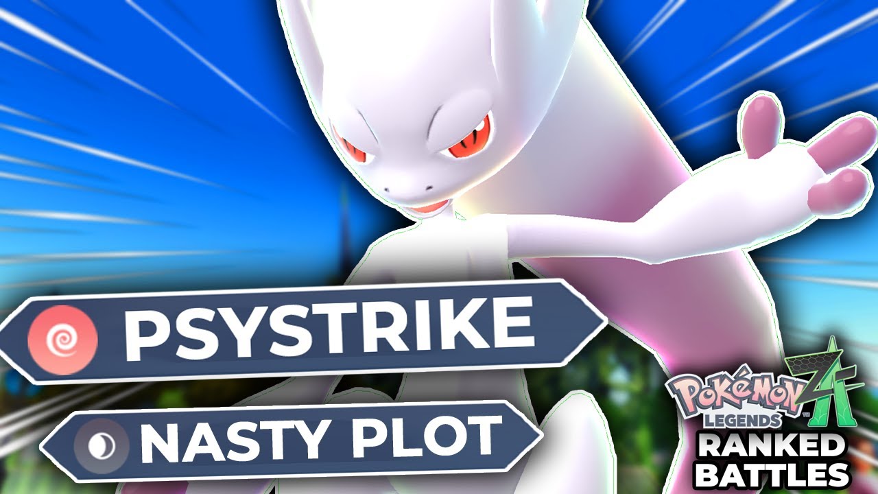 Let's Try MEGA MEWTWO Y In Ranked Battles! | Pokemon Legends: Z-A Ranked Battles