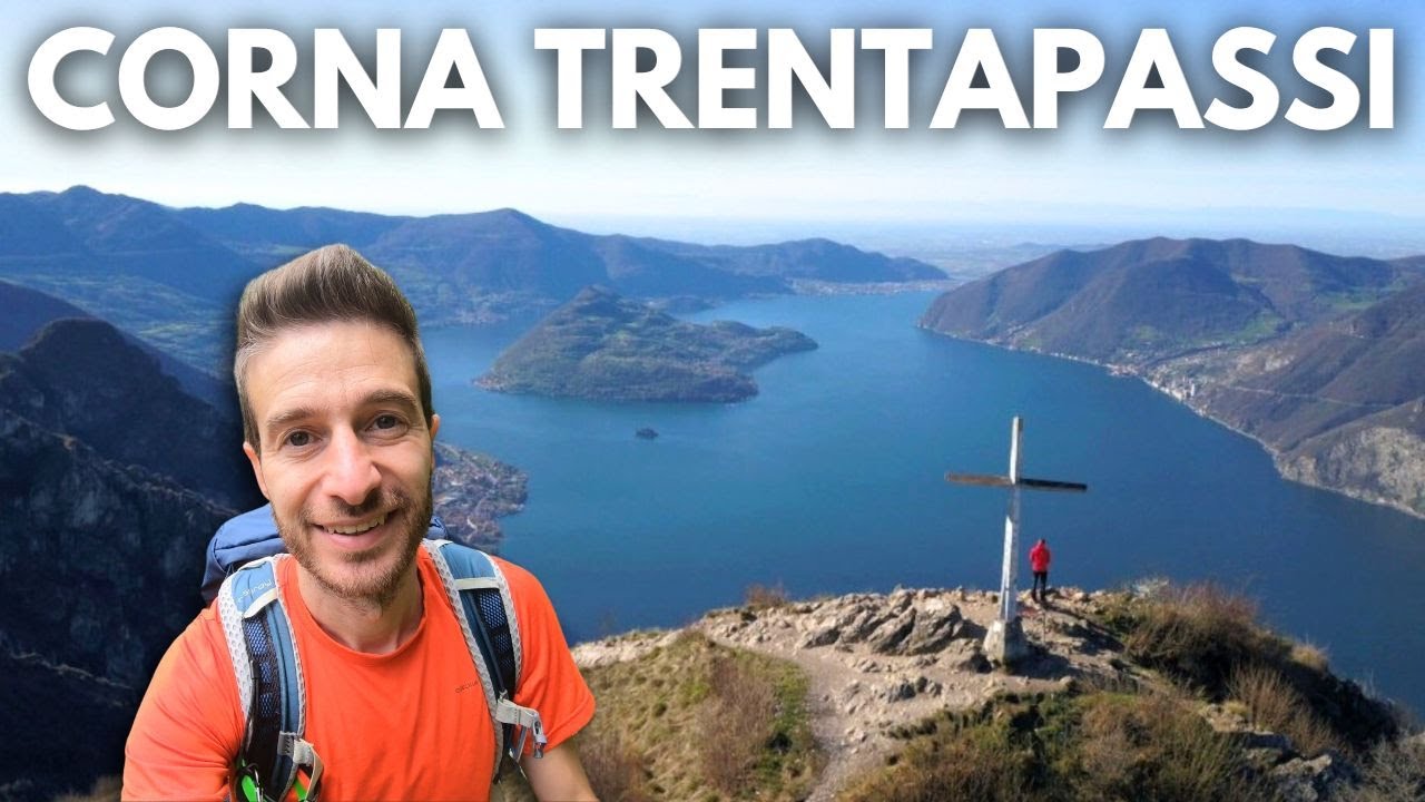 Il panorama più bello sul Lago d'Iseo ⛰️ CORNA TRENTAPASSI da Zone