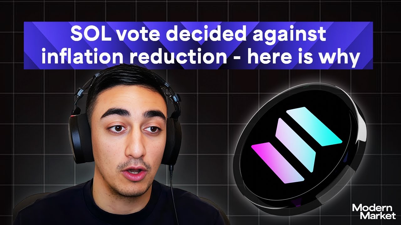 This is why the vote to lower Solana's inflation failed