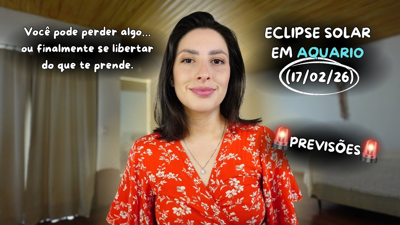 Previsões do ECLIPSE Solar em Aquário ♒️