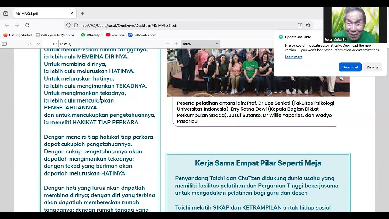 Batu Pertama Institut TaiChi Nusantara