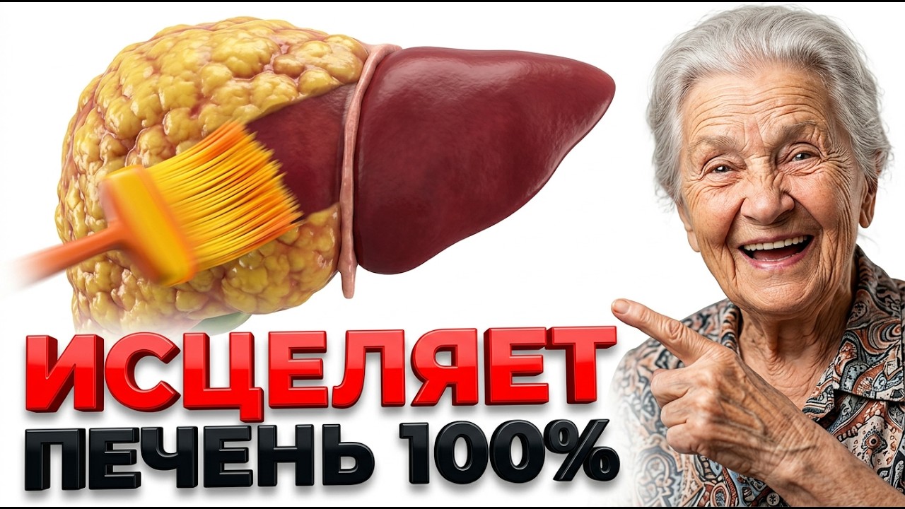 ТОЛЬКО ЭТО сохранит ПЕЧЕНЬ как в 20 лет. Как восстановить печень без лекарств. Лучшие продукты