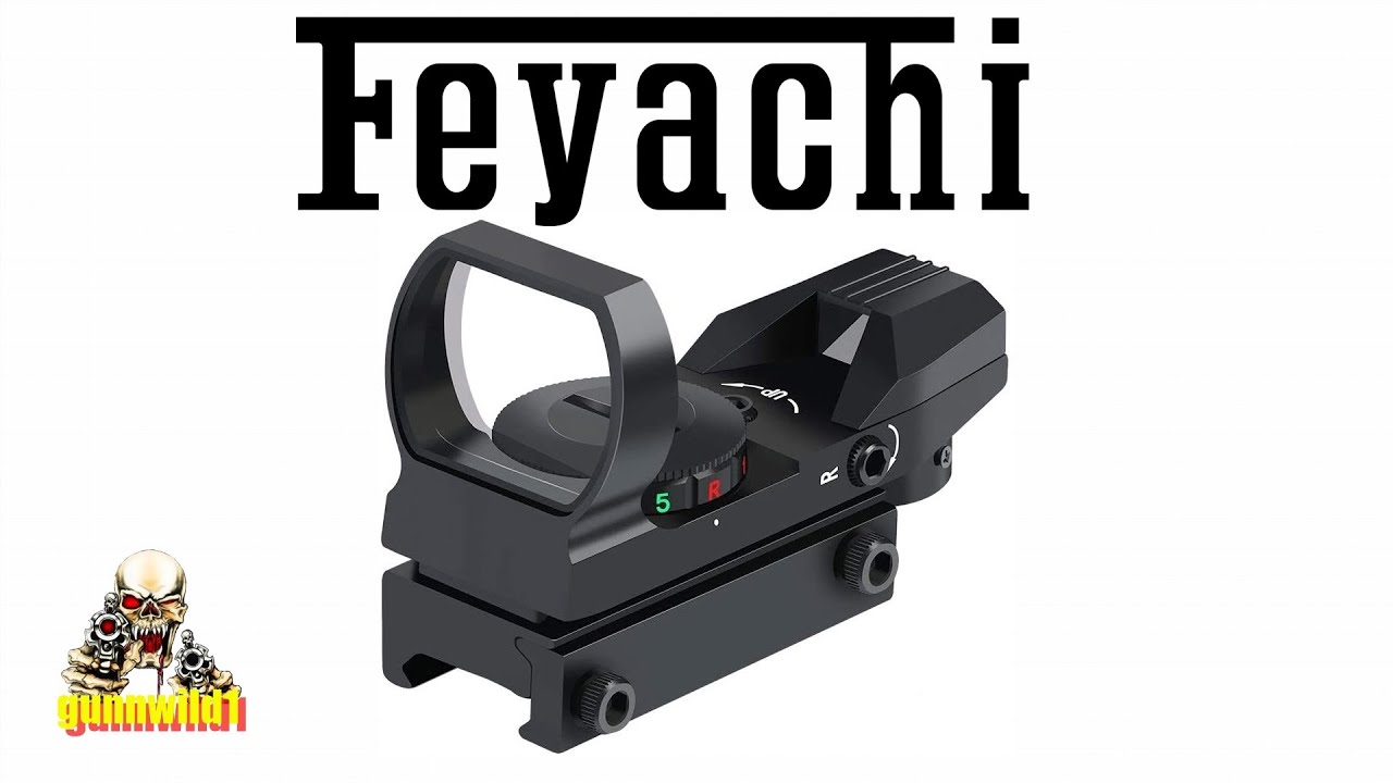 Распаковка коллиматорного прицела Feyachi RS-28