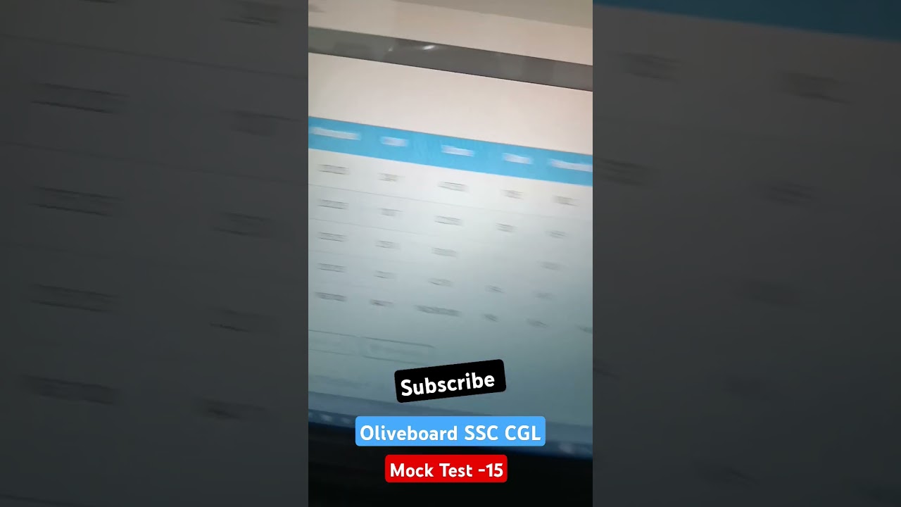 Oliveboard Mock Test -15 Tier-I SSC CGL2025 #ssc #oliveboardssc #maths #govtjobs #cgl2025 #cgl