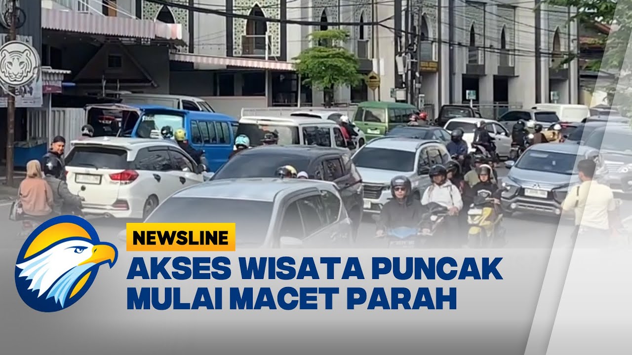 Arus ke Puncak Bogor Macet Parah, Antrean Mengular - [Newsline]