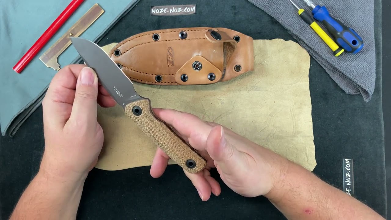 ZT0004 Zero Tolerance 0004 Fixed Blade Micarta - bushcraft od ZT