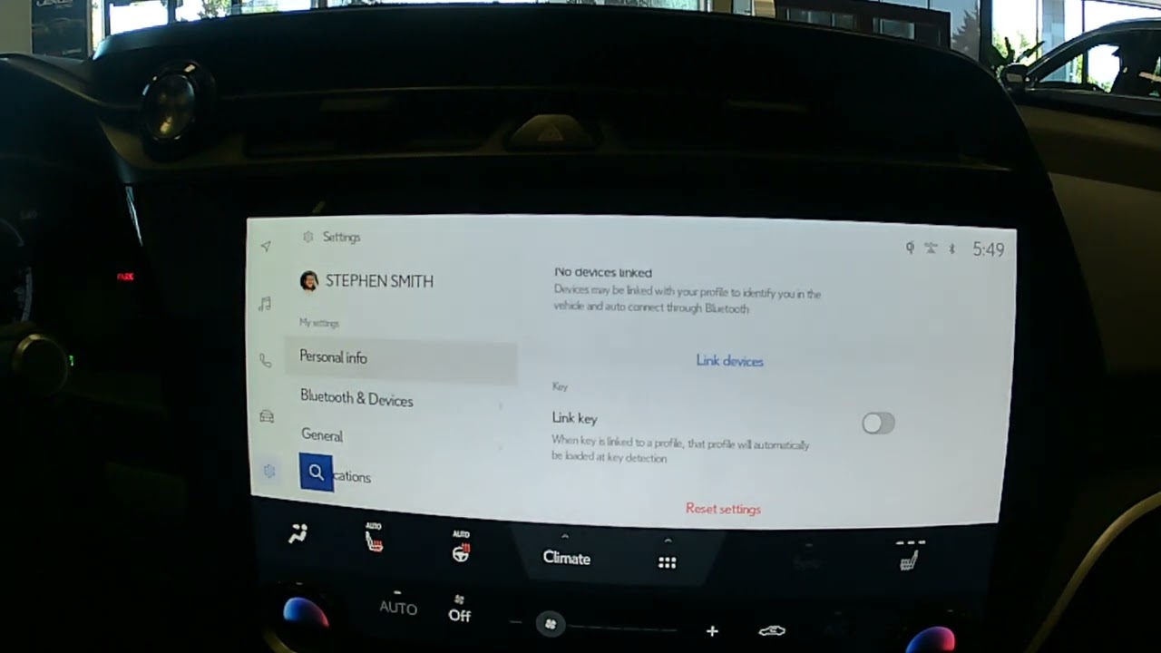 Добавление второго профиля Lexus в интерфейс Lexus