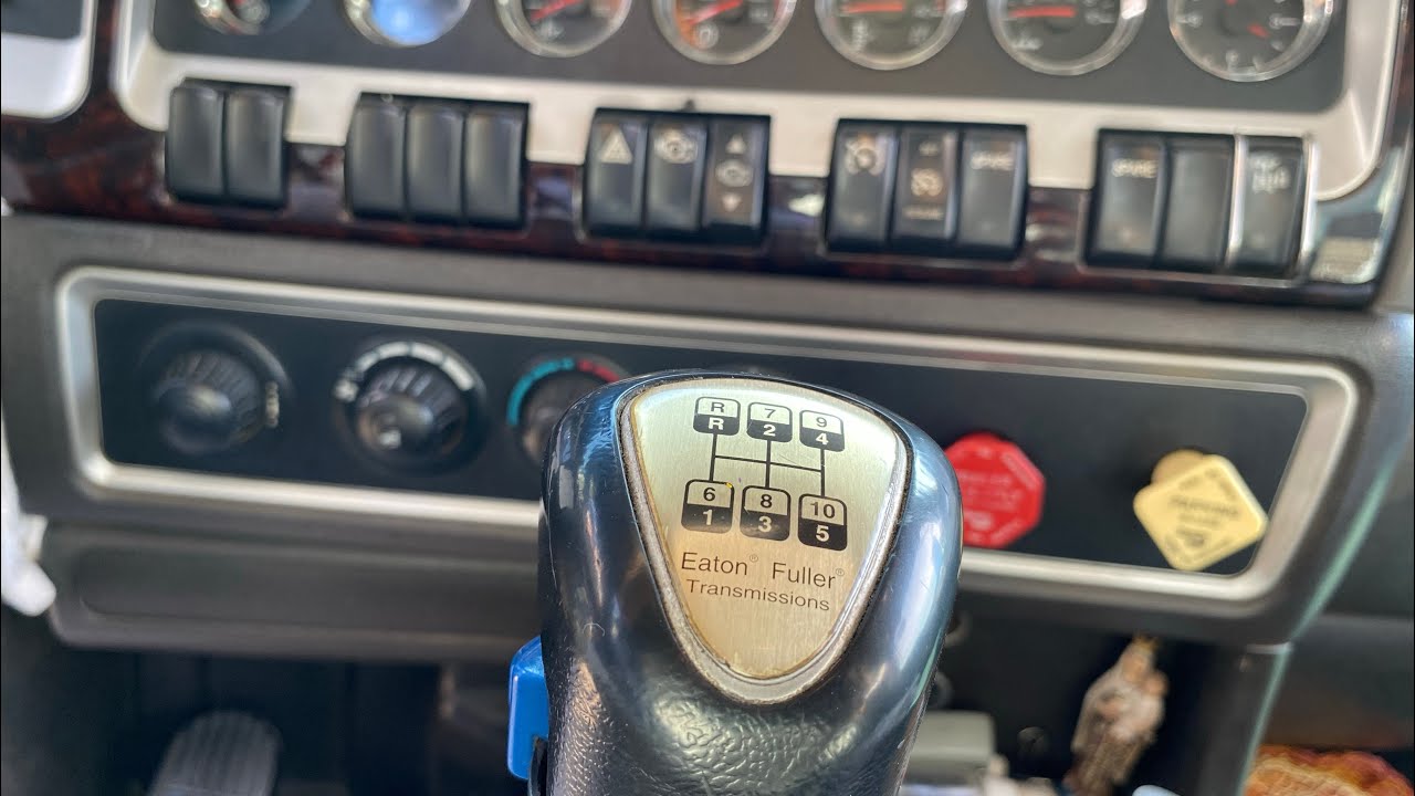COMO ARRANCAR EN UNA LOMA (PENDIENTE) LA CAJA DE 15 VELOCIDADES EATON FULLER KENWORTH T800 FORTRUCK