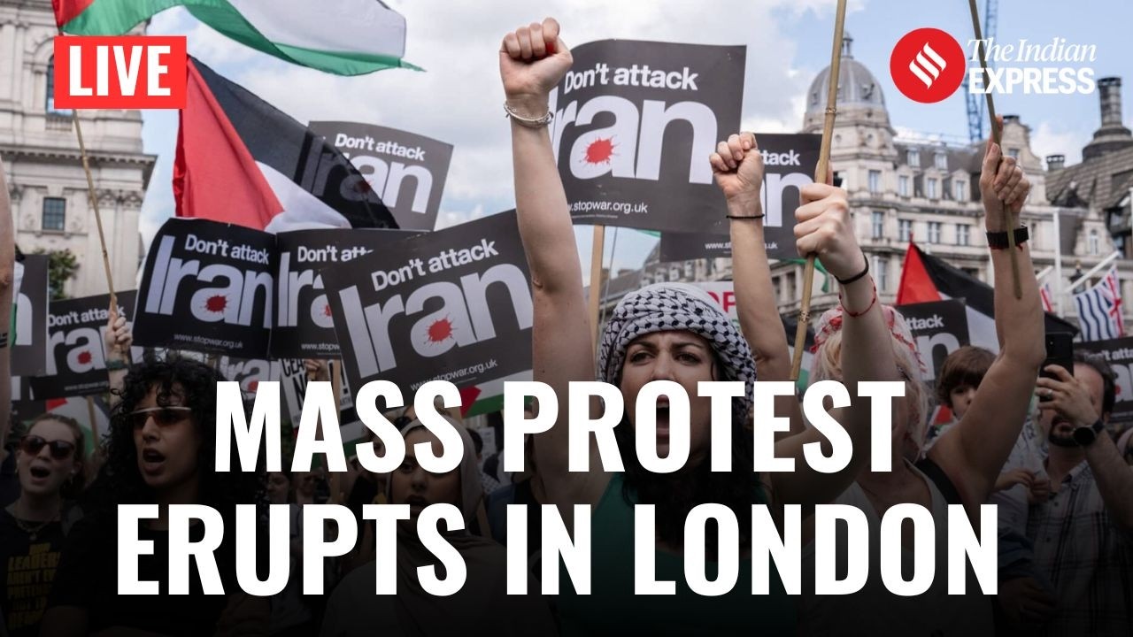 London Protests LIVE: Huge London Protest Demands End To Middle East War | Breaking News