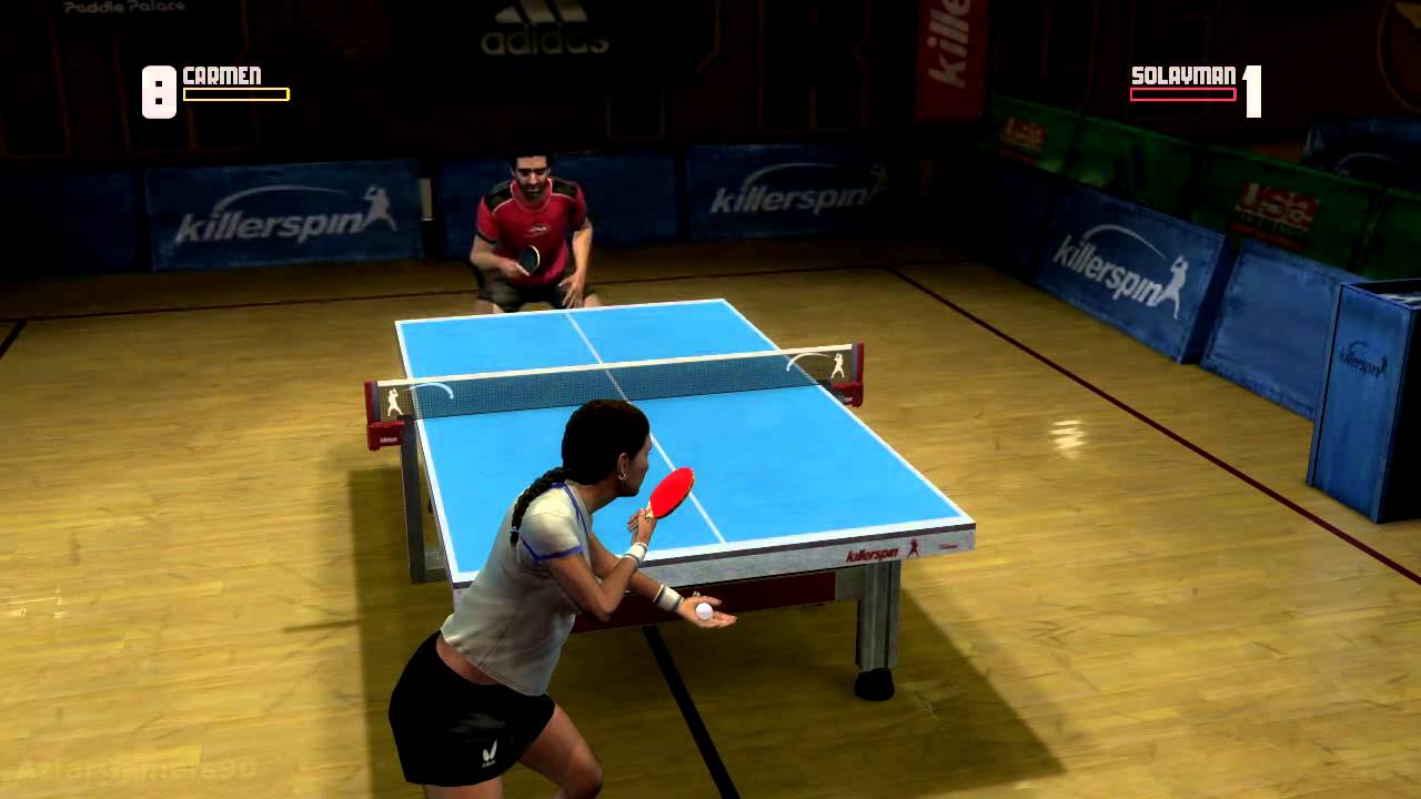 Rockstar Games Presents.. Table Tennis (Xbox360) gameplay