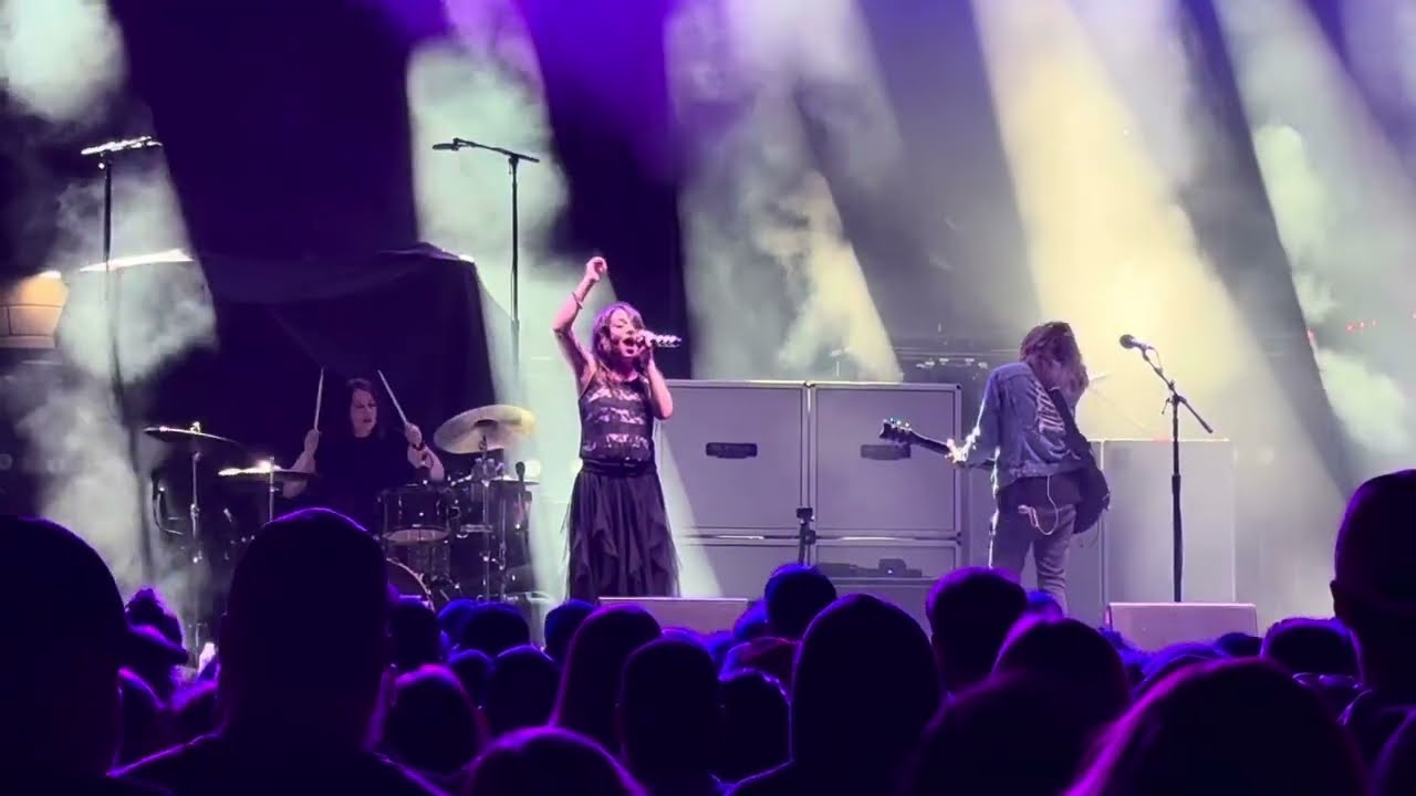 Lacey Sturm (Formerly of Flyleaf) performing live at the Q Casino.