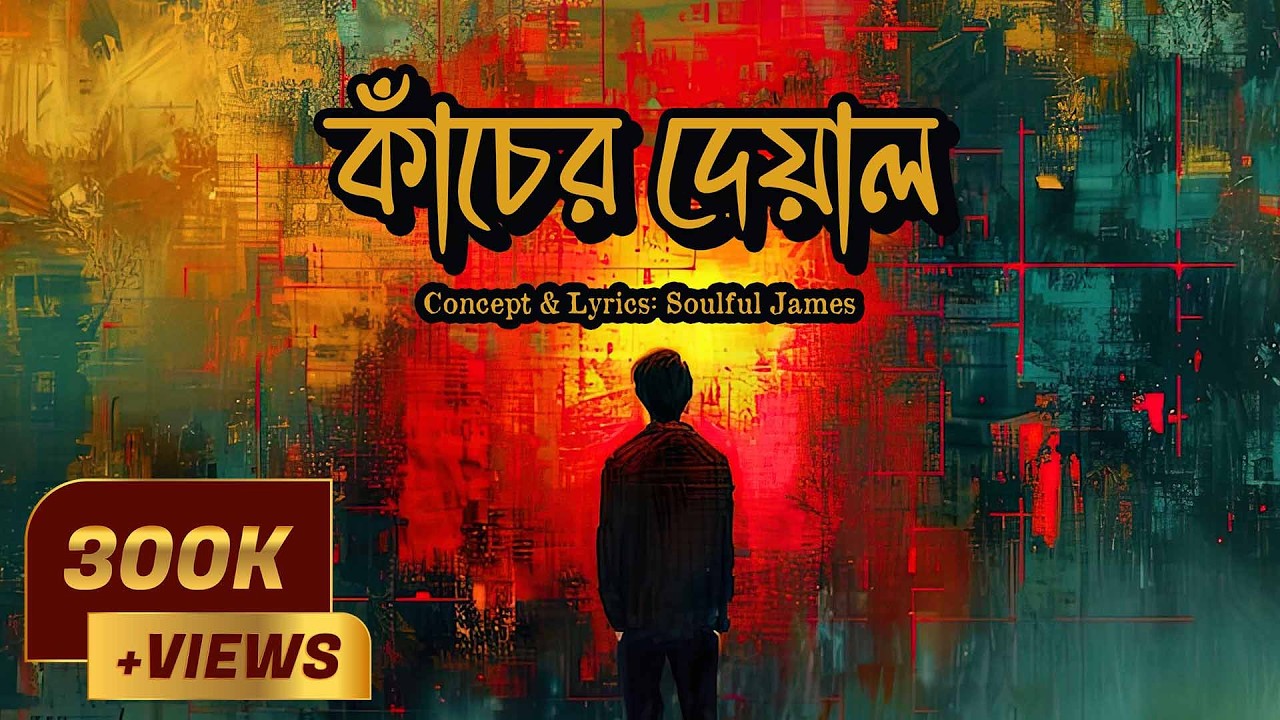 কাঁচের দেয়াল | Kacher Deyal | New Bengali Sad Song | Soulful James