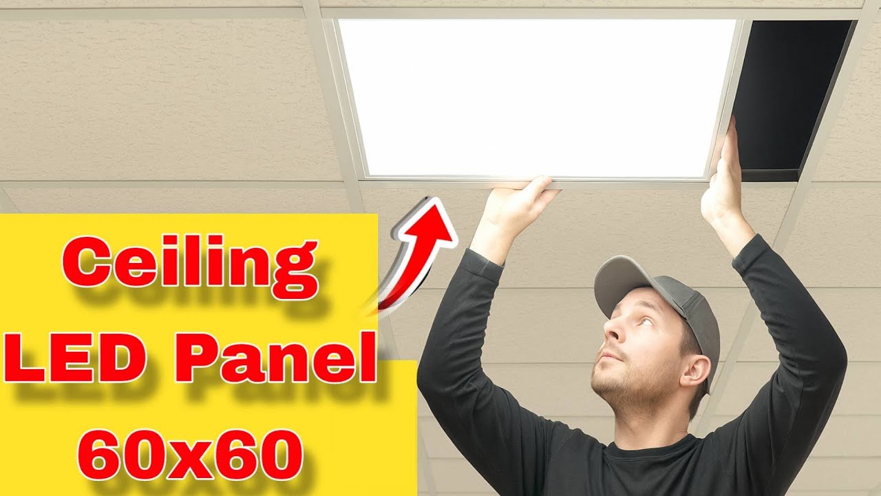 How to Install PANLUX 60x60 LED Panel on a Suspended Ceiling – Quick & Professional Guide