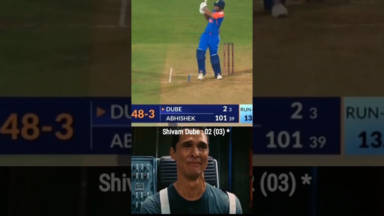 Shivam Dube ☠️ #cricket #t20 #sky #indvseng