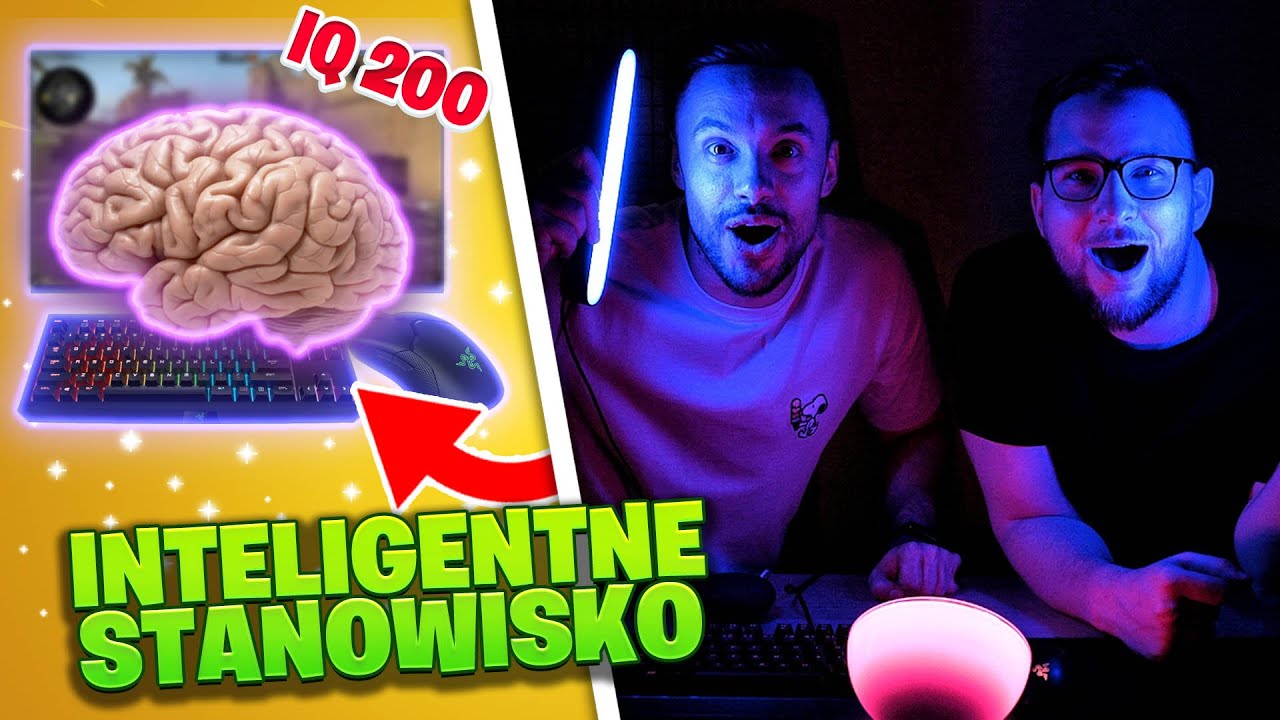 Zbudowaliśmy INTELIGENTNE STANOWISKO komputerowe!