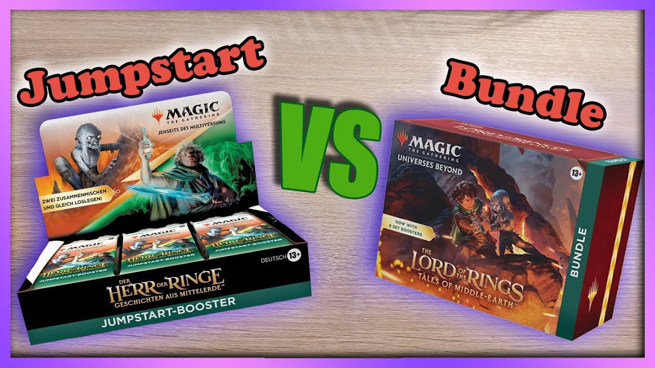 Which is worth the money? Jumpstart Vs Bundle - Lord of the Rings, tales of middle earth