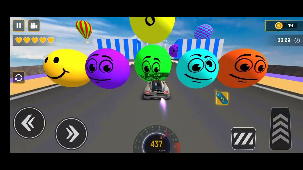 Monster Car Ramp Jump Challenge – Epic Crash & Stunts Gameplay