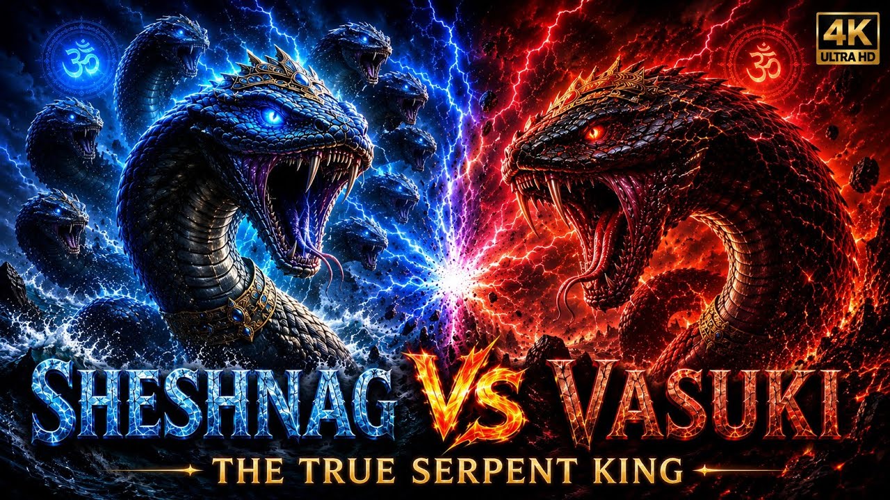 क्या वासुकी नाग, शेषनाग से ज्यादा शक्तिशाली है? 💟📌🤯