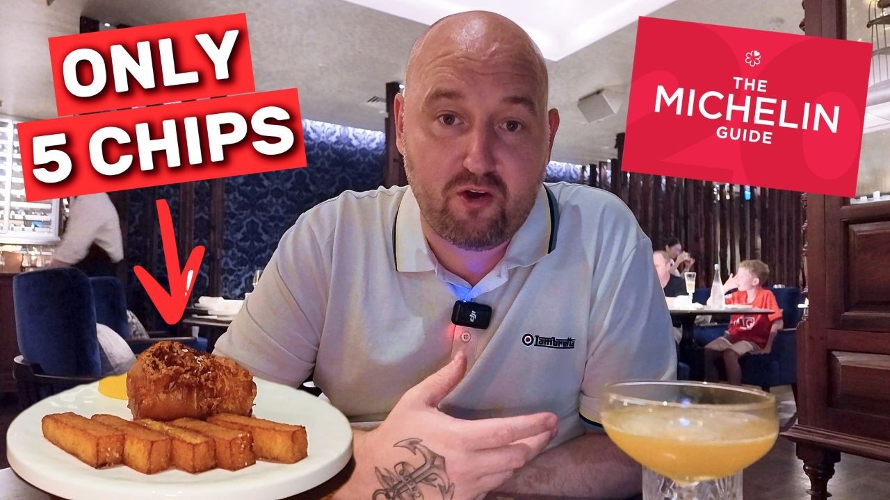 I found FISH AND CHIPS in the MICHELIN GUIDE in Ho Chi Minh, Vietnam and THE PRICE SHOCKED ME !!!