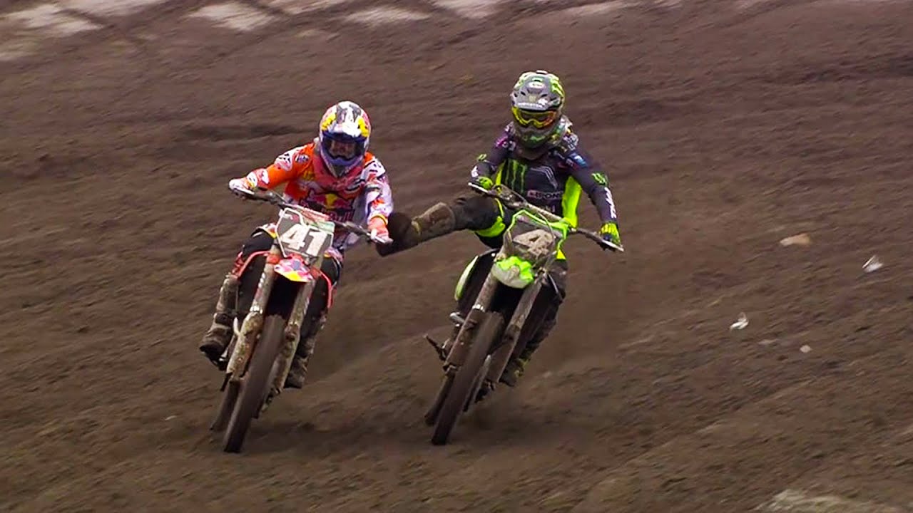 CRAZIEST Motocross Battles EVER!!