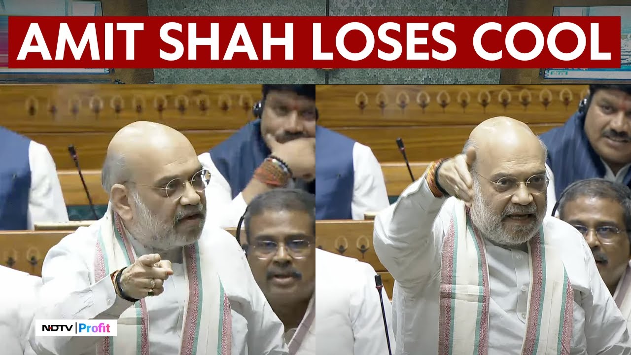 Watch: Amit Shah Loses Cool As Opposition Heckles S Jaishankar During Op Sindoor Debate