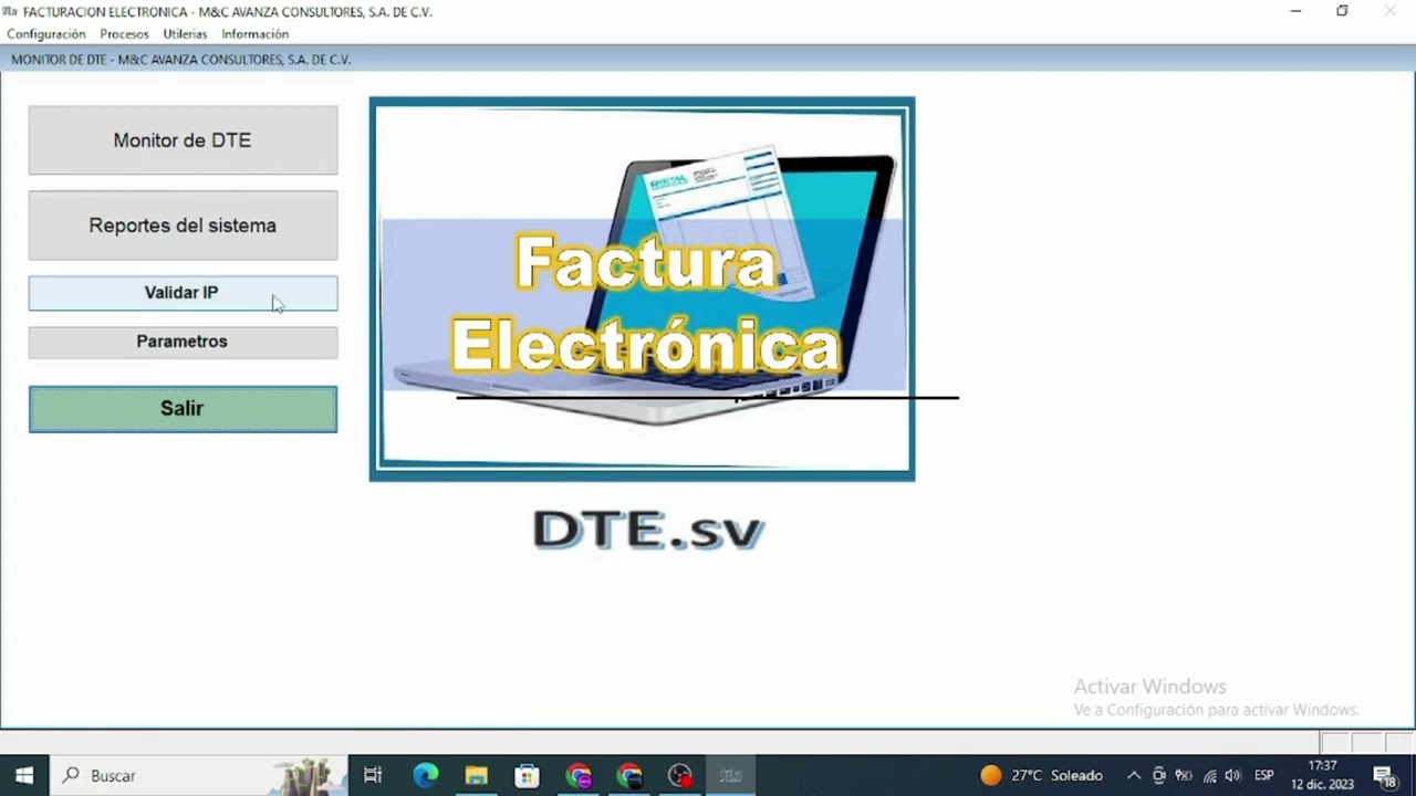 Validar IP de Sistema FACT+PLUS